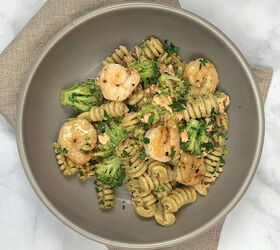 Salmon and Shrimp Pasta