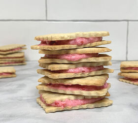 Raspberry Petit Beurre Sandwich Cookies