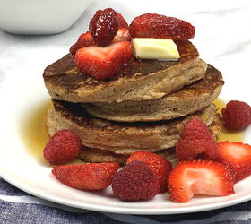 Whole Wheat Cottage Cheese Pancakes