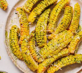 Pesto Butter Corn Ribs