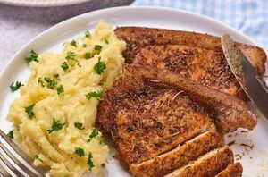 These air fryer pork chops make a simple, delicious dinner that deserves a spot on your table!