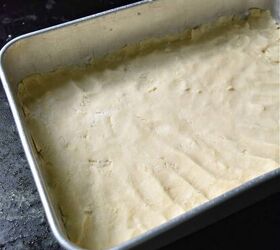 This old fashioned rhubarb crunch dessert is sweet, tart and delicious