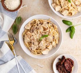 Creamy Chicken Pasta With Sun Dried Tomatoes