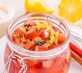 Pickled Rhubarb
