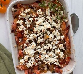 Mediterranean Greek Shrimp With Feta And Tomatoes