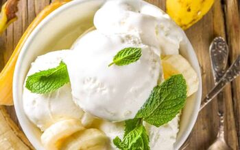 Banana Ice Cream Recipe | No Churn Ice Cream With Bananas