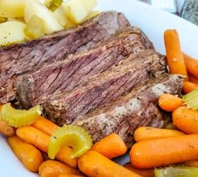 This slow cooker pot roast is absolutely divine!