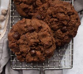 New York Style Double Chocolate Chip Cookies