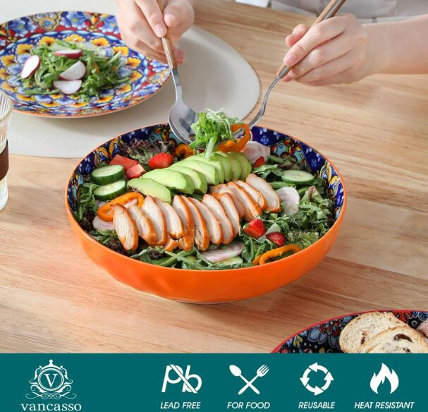 grill like a pro 5 must have tools for the ultimate summer bbq, 5 vancasso Large Serving Bowls Set of 2