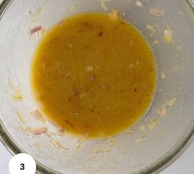 nicoise tuna salad recipe with a dijon dressing, Whisking the dressing