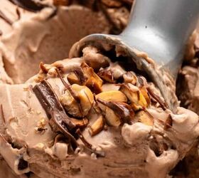 nicoise tuna salad recipe with a dijon dressing, Nutella Ice cream being scooped out of the container