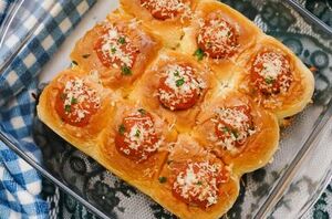 These tender, juicy meatball sliders are seriously the ultimate comfort food