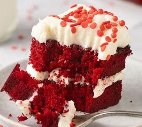 With its striking color and rich flavor, there's something special about this red velvet cake