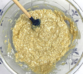 light and fluffy cardamom banana bread, Step 4 Add the banana mixture to the flour mixture and fold until combined