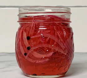 quick pickled red onion