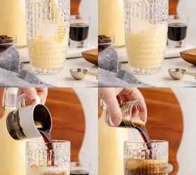 eggnog espresso martini, Eggnog Espresso Martini Process of Being Made
