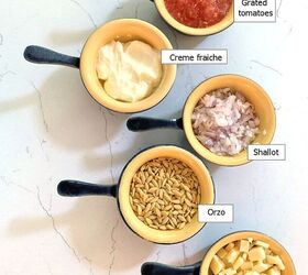 Creamy Orzo With Grated Tomatoes