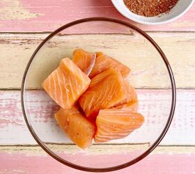 bbq salmon and grits