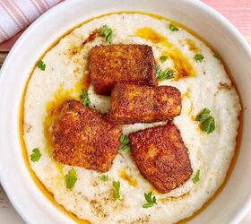 bbq salmon and grits