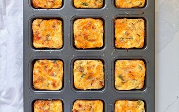 Cheesy Veggie Egg Bites