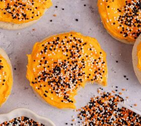 Frosted Halloween Sugar Cookies