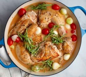 Chicken With Tomato Tarragon Sauce