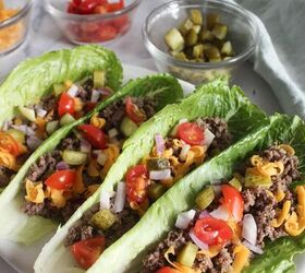 If you're craving a burger but want to keep things light, these cheeseburger lettuce wraps are the answer