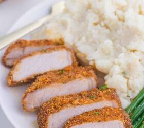 These shake and bake pork chops are super flavorful