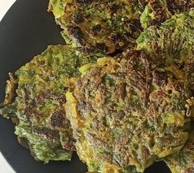 Crispy Spring Onion Rice Fritters | Foodtalk