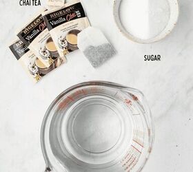chai tea concentrate recipe, Water chai tea packets and sugar