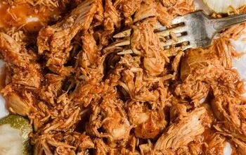 Easy Crockpot Pulled Barbecue Chicken