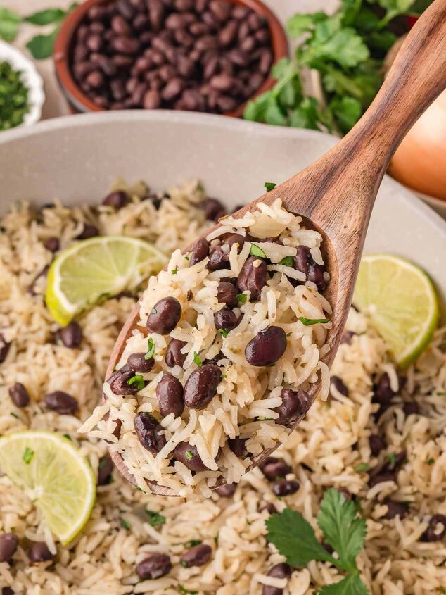 black beans and rice, A spoonful of Black Beans and Rice