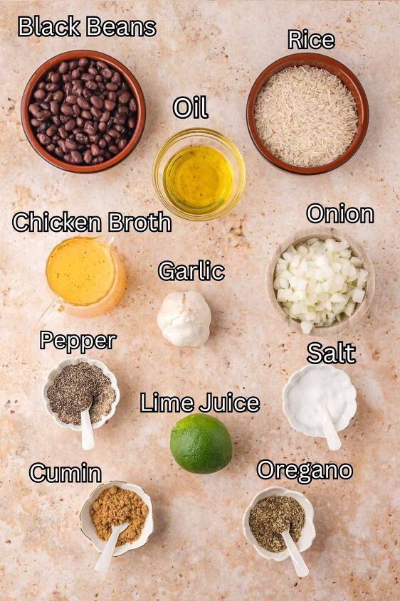 black beans and rice
