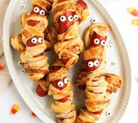 Halloween Mummy Recipe: Sausages in Crescent Dough