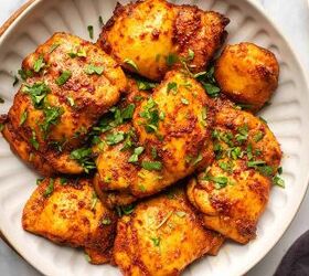 This one-pot, oven-baked chicken thigh recipe is a go-to for busy weeknights