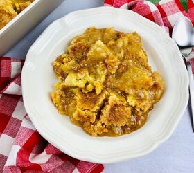 This caramel apple dump cake is the perfect fall dessert