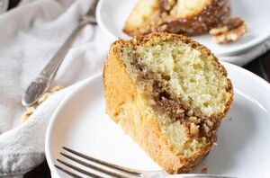 This cake has the perfect light & fluffy texture that melts in your mouth