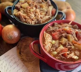 After gushing to her granda about how wonderful this stew was, she sat down and hand wrote this amazing recipe for her