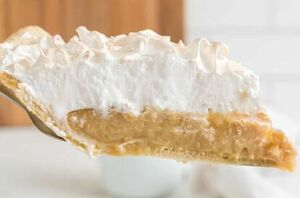 This vintage butterscotch meringue pie is a true classic