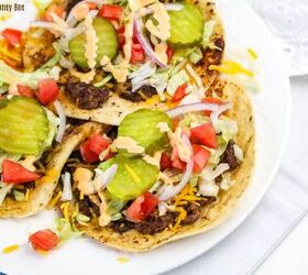 You are going to love these tasty smash burger tacos