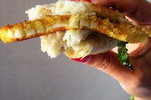 This Sicilian style breaded eggplant is one of those recipes that everyone likes