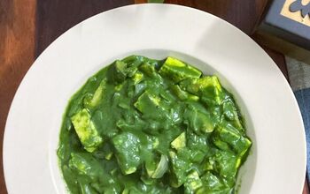 “Pure & Green: Palak Paneer Without Cream”