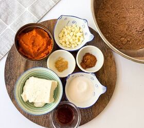 pumpkin cheesecake brownies recipe for fall desserts, Pumpkin cheesecake brownies ingredients