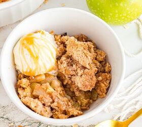 How this scrumptious apple crisp only takes 20 minutes!