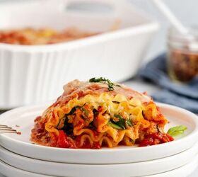 Spinach Lasagna Roll Ups