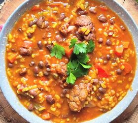 Adzuki Bean Stew With Brown Rice