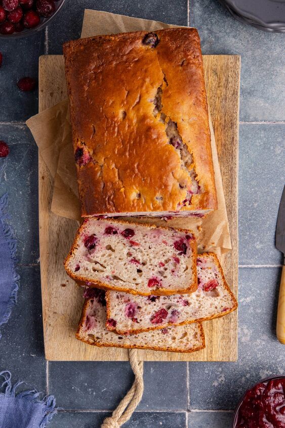 cranberry sauce bread