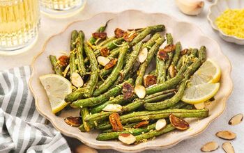 Easy Oven-Roasted Green Beans With Garlic and Lemon
