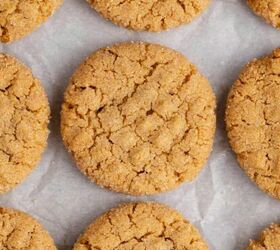 turkey sliders, 4 Ingredient Peanut Butter Cookies on Parchment Lined Baking Sheet