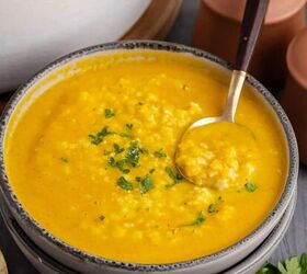 coconut milk curry lentils, Italian Penicillin Soup Served in a Bowl with Fresh Parsley